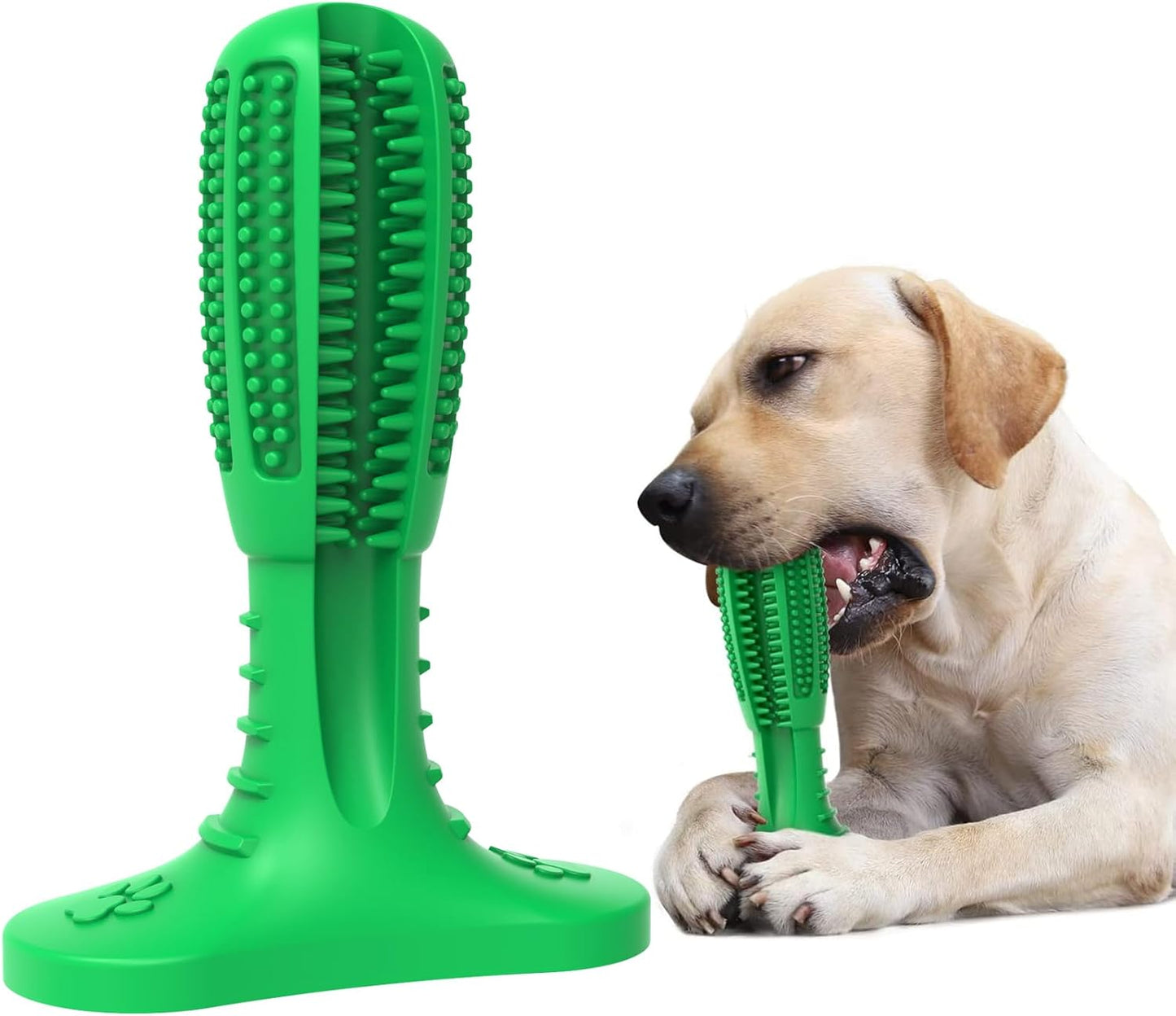 Natural Rubber Dog Chew Toy – Puppy Dental Care & Teeth Cleaner, Perfect for Grinding & Gift!