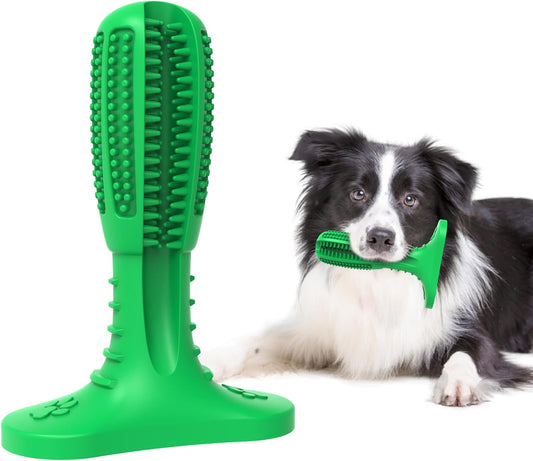 Natural Rubber Dog Chew Toy – Puppy Dental Care & Teeth Cleaner, Perfect for Grinding & Gift!