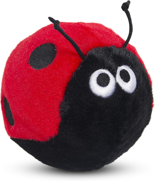 Cute Ladybird Plush Chew Toy for Dogs - Soft and durable playtime companion