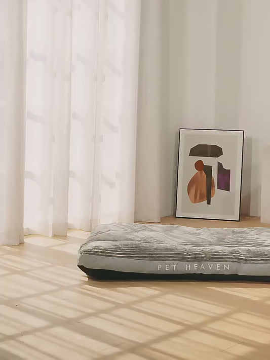Oversized Corduroy Dog Bed – Thick, Comfortable Sleeping Mat for Medium & Large Dogs, Removable & Washable Pet Sofa
