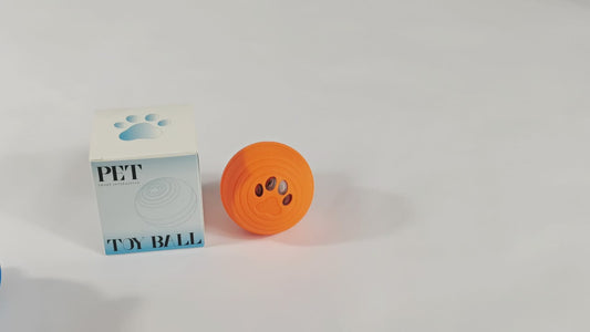 Interactive Light-Up Dog Ball – Automatic Rolling & Bouncing Toy for Puppies, Small, Medium & Large Dogs